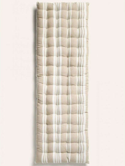 Calma House Bench Cushion for Garden Beige 40x120cm (Various Colors)