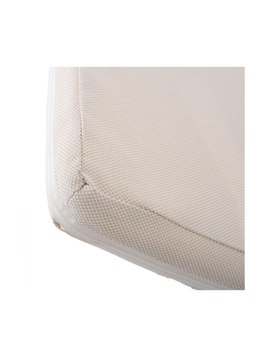 HomeMarkt Sunbed Cushion with Backrest Sifnos Beige 117x78cm