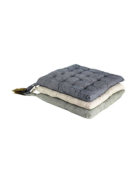 Viosarp Garden Chair Cushion 29373 Grey 40x40cm. Νο29373