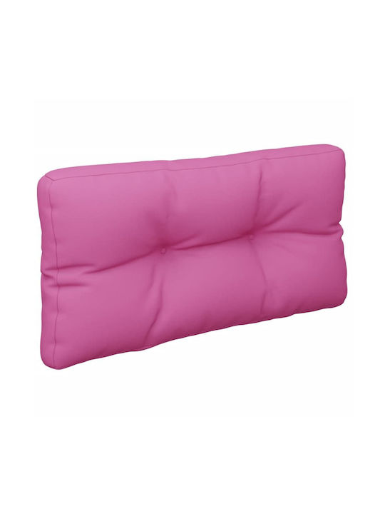 vidaXL Gartenstuhlkissen mit Rückenlehne Rosa 2 Stück 70x70cm