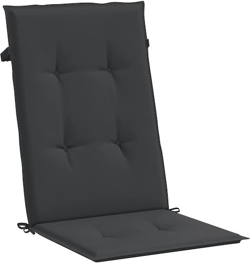vidaXL Perna Scaunului De Grădină Cu Spătar Verde 2 Buc 120x50 Cm