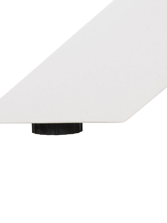 Tisch Stabil Moril White 120x120cm