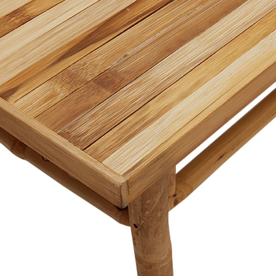 Masa Masa de lounge pentru spații exterioare de bambus 110x55x35buc