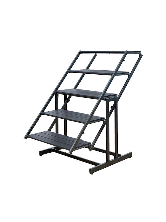 Metal Masa Catering pentru spații exterioare Pliabil CAFE 147.5x76.5x73.6buc