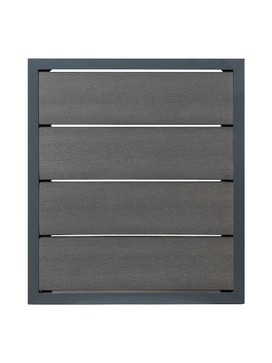 Tisch Stabil Gray 134x74x72cm