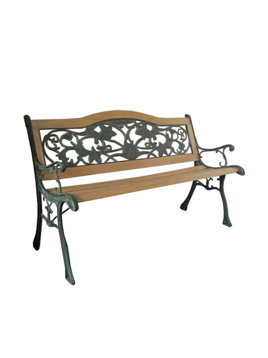 Bancă Exterior Din fonta 122x54x77cm