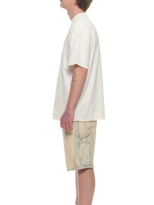 Amish Herrenshorts Jeans Beige