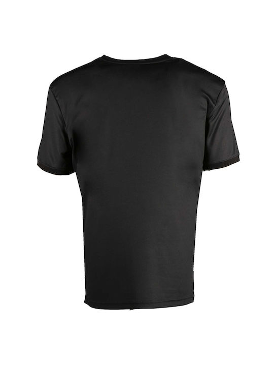 Nytrostar Herren T-Shirt Kurzarm Schwarz