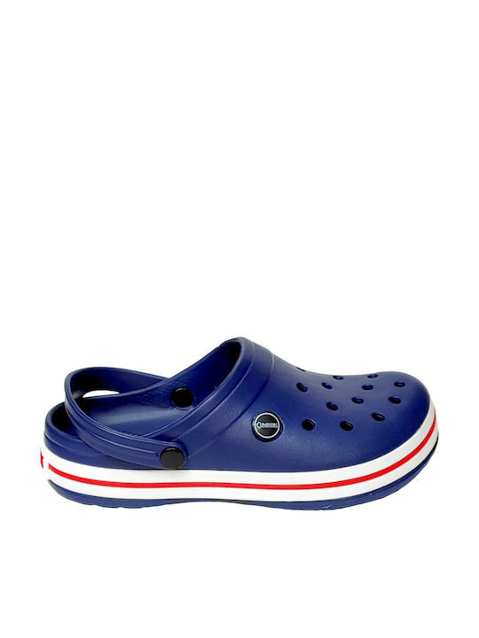Cubanitas 11/004 Herren Clogs Blau