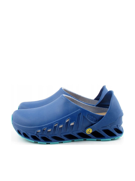 Scholl Anatomic Clogs Blue