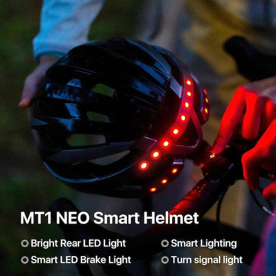 Livall MT1 Helm Für Elektro-Roller Schwarz Groß In Schwarz Farbe