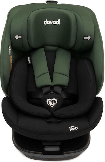 Dovadi iGo Καθισματάκι Αυτοκινήτου i-Size με Isofix Dark Forest 0-36 kg