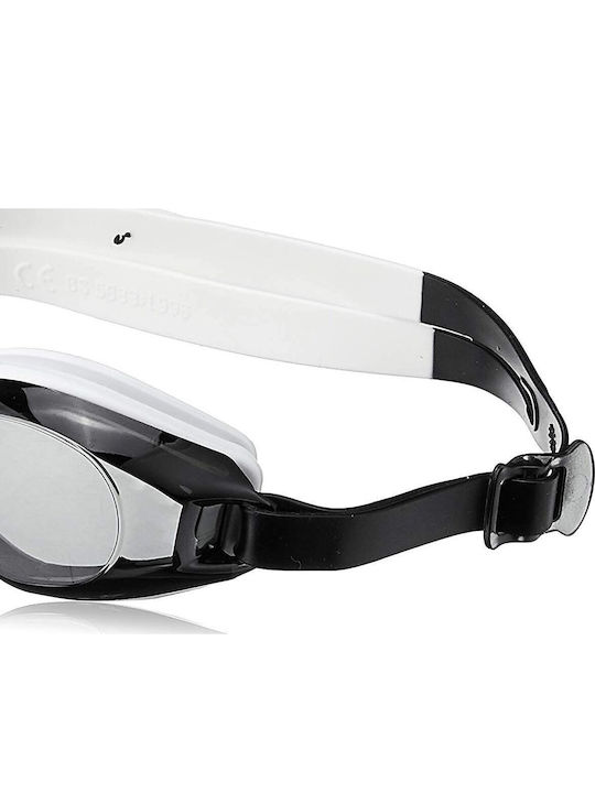 Zoggs Endura Swimming Goggles Adults Black/White/Smoke