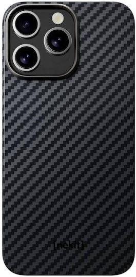 Nekit Umschlag Rückseite Aramid Fiber 1mm Schwarz (iPhone 14 Pro)