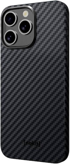 Nekit Umschlag Rückseite Aramid Fiber 1mm Schwarz (iPhone 14 Pro)