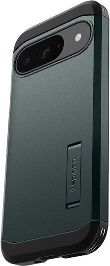 Spigen Tough Armor Back Cover Μεταλλικό 1.2mm Abyss Green (Google Pixel 9 / 9 Pro)
