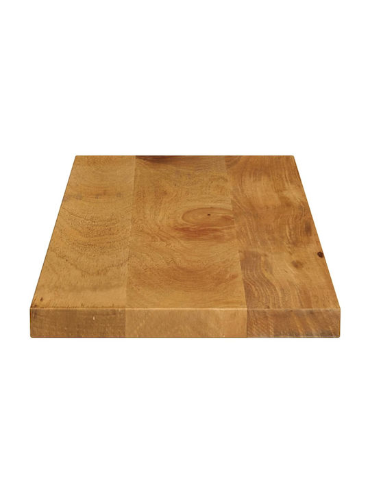 vidaXL Rectangular Table Surface made of Solid Wood Mango 80x20x2.5cm 371554 1pcs