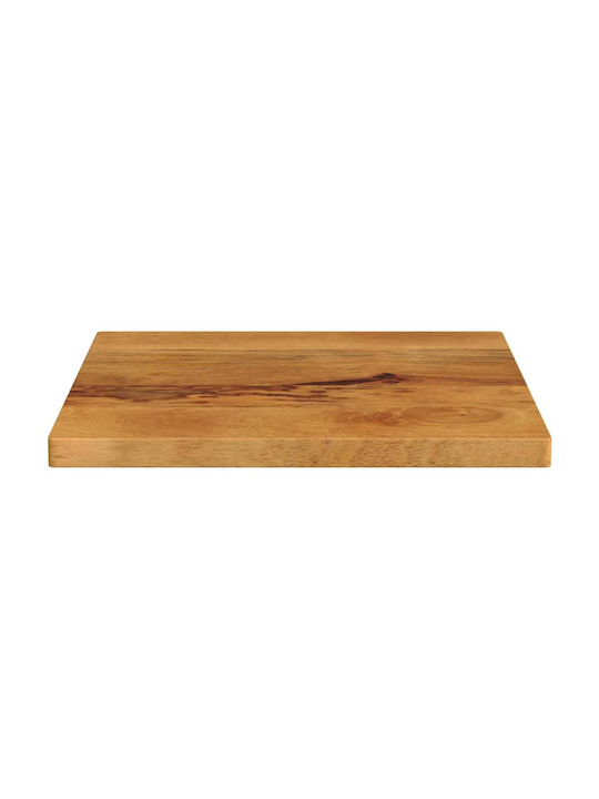 vidaXL Square Table Surface made of Solid Wood Mango 40x40x2.5cm 371574 1pcs