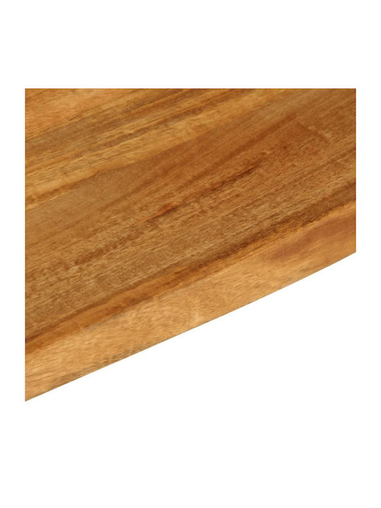 vidaXL Rectangular Table Surface made of Solid Wood Brown 40x30x3.8cm 370570 1pcs
