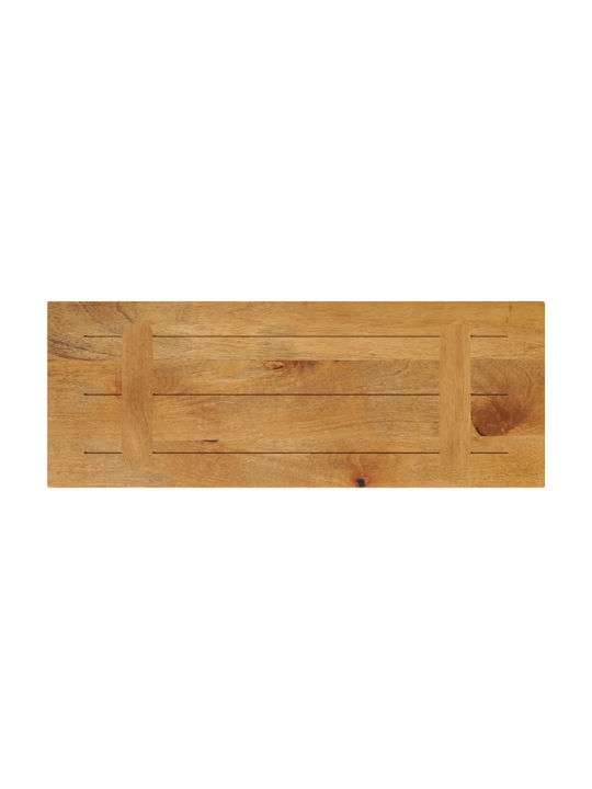vidaXL Rectangular Table Surface made of Solid Wood Mango 70x40x3.8cm 371642 1pcs