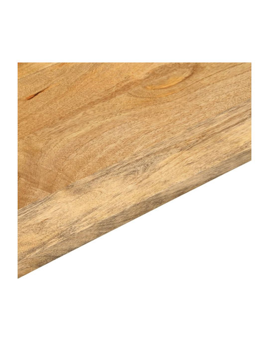 vidaXL Rechteckig Tischoberfläche aus Massivholz Mango 70x50x3.8cm 371523 1Stück