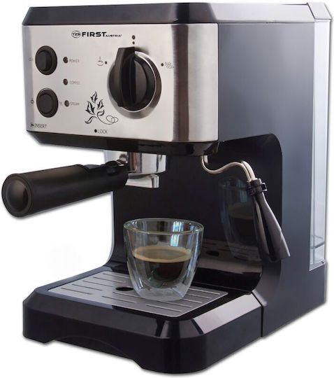 First Austria Μηχανή Espresso 1050W Πίεσης 15bar Γκρι FA5476-1