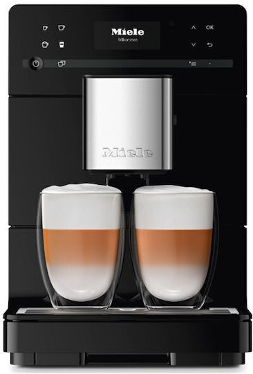 Miele CM 5310 Автоматична Еспресо Кафемашина 1500W Налягане 15bar с Мелачка Черна CM 5310