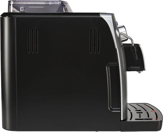 Gaggia Naviglio Deluxe Αυτόματη Μηχανή Espresso 1850W Πίεσης 15bar με Μύλο Άλεσης Ασημί HD8749/11