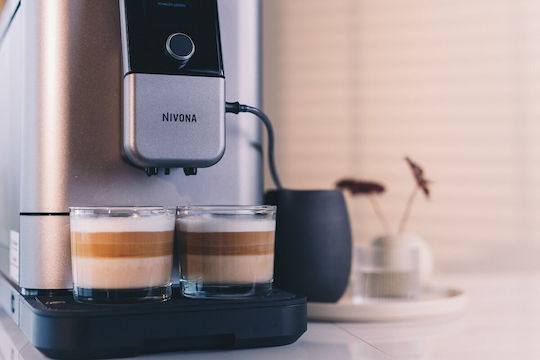 Nivona NIVO 8103 Automat Espressoare Putere 1465W Presiune 15bar cu Râșniță Gri 300008103