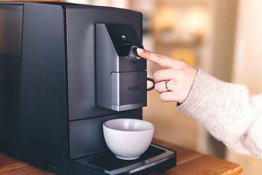 Nivona CafeRomatica 795 Automatic Espresso Coffee Machine 1455W Pressure 15bar with Grinding Burrs Black
