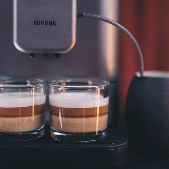 Nivona NIVO 8103 Automat Espressoare Putere 1465W Presiune 15bar cu Râșniță Gri 300008103