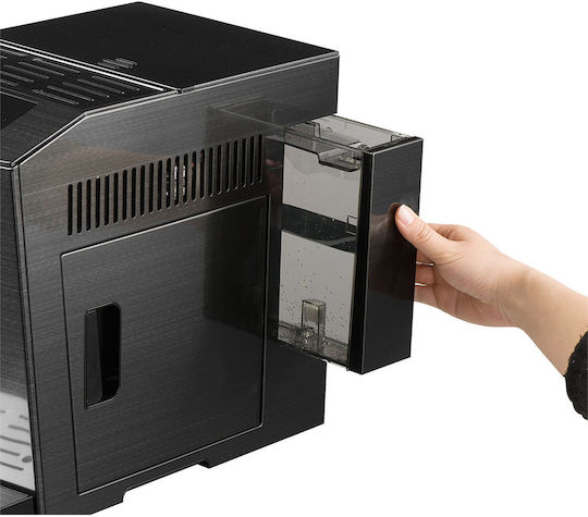 Acopino Modena One Touch Αυτόματη Μηχανή Espresso 1500W Πίεσης 19bar με Μύλο Άλεσης Μαύρη