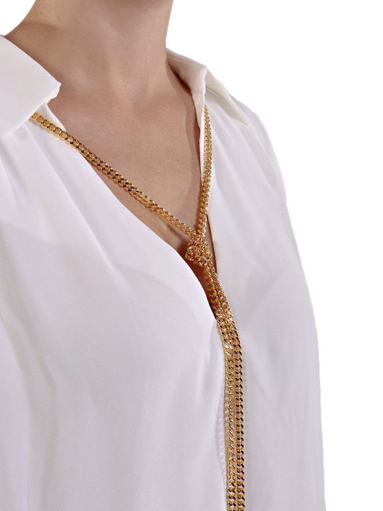 Damen Bluse White
