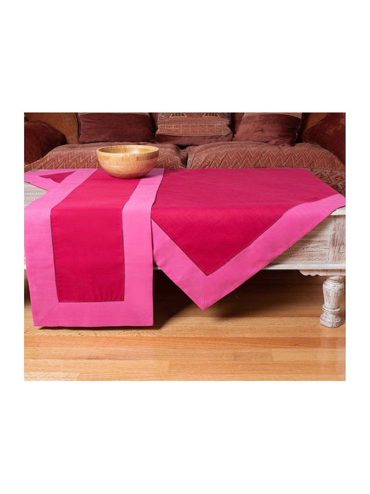 Silk Fashion Alergător Din Bumbac cu Broderie Chitare electrice Bg17 Fuchsia Open 45x170buc