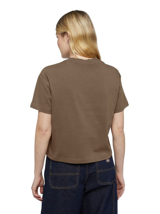 Dickies Oakport Γυναικείο T-shirt Mushroom