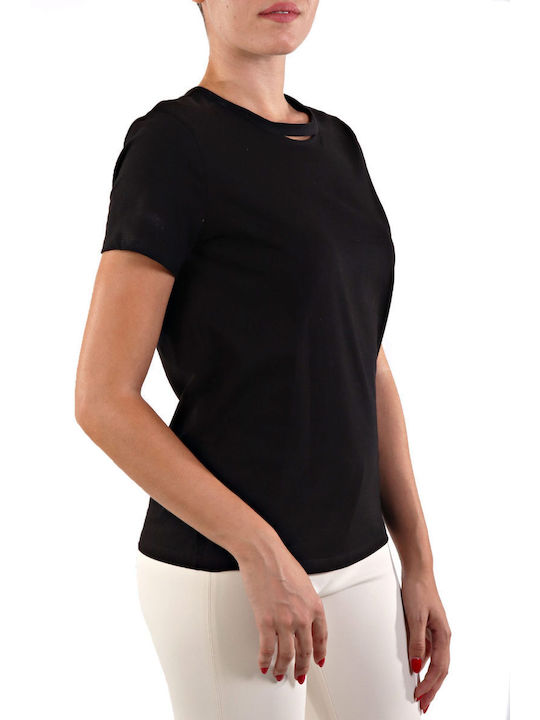 Elisabetta Franchi Γυναικείο T-shirt Μαύρο