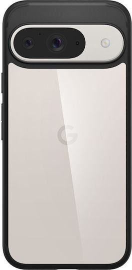 Spigen Ultra Hybrid Back Cover Plastic / Silicone 2mm Black (Google Pixel 9 / 9 Pro)