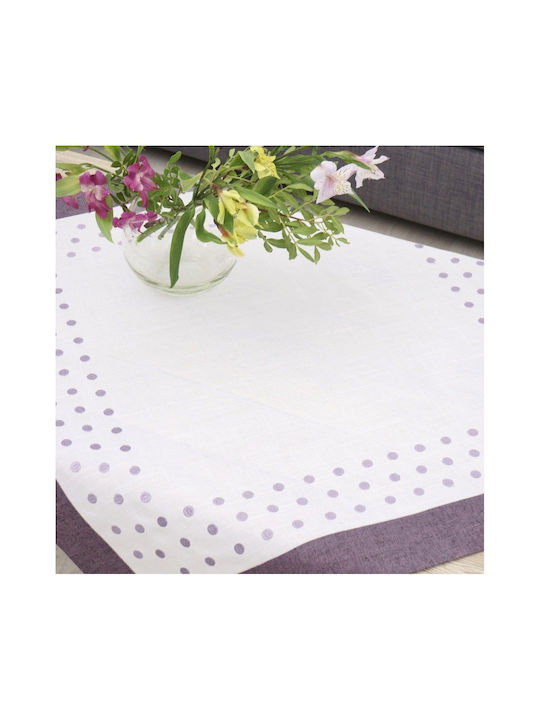 Dimeco Față de masă 1523 Violet 140x140cm