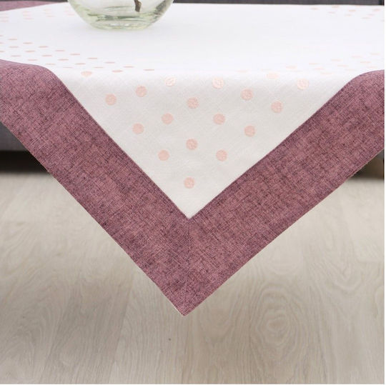 Dimeco Τραπεζομάντηλο Pink 140x180εκ.