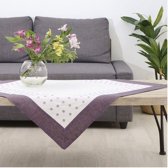 Dimeco Tischdecke Lila 140x180cm