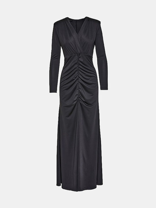 Lynne Maxi Rochie Black