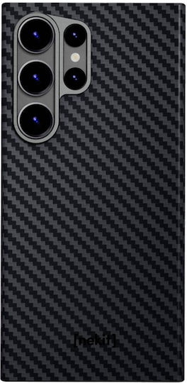 Nekit Umschlag Rückseite Aramid Fiber 1mm Schwarz (Galaxy S24 Ultra)