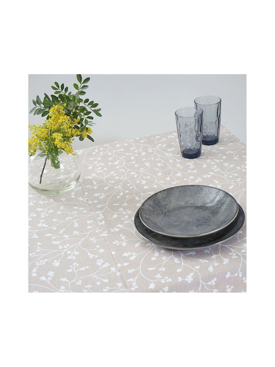 Dimeco Tablecloth Cotton 5131 Coffee 140x220cm