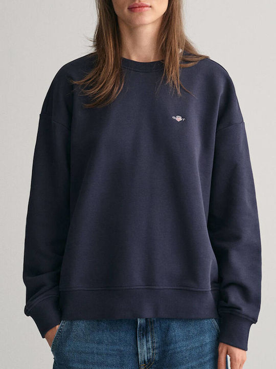 Gant Shield C-neck Sweat Women's Sweatshirt Dark Blue