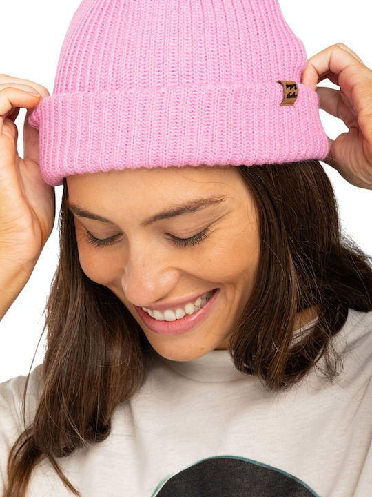 Alta Beanie Γυναικείος Σκούφος με Rib Πλέξη σε Μωβ χρώμα