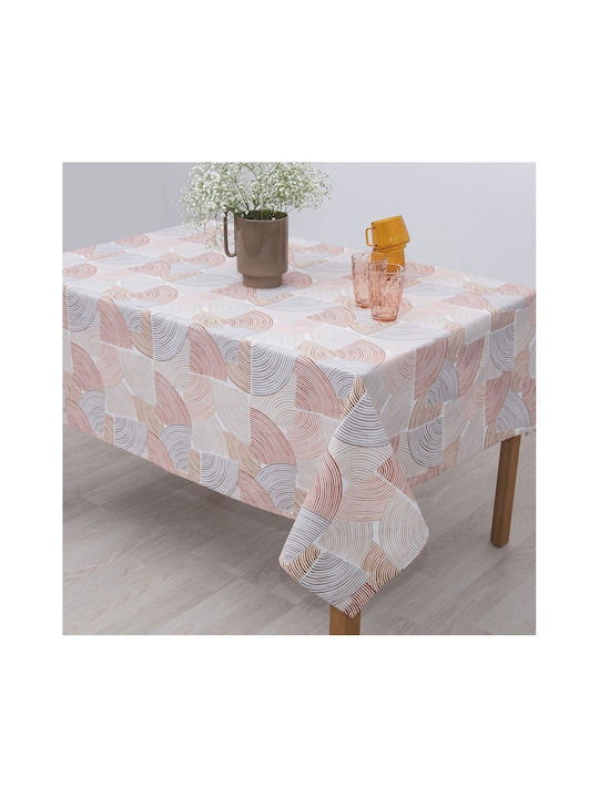 Dimeco Kariert 5170 Terracotta 85x85cm