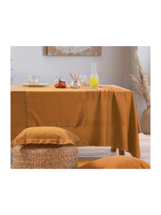 Nef-Nef Homeware Tablecloth Cotton Minimal Grey 140x180cm