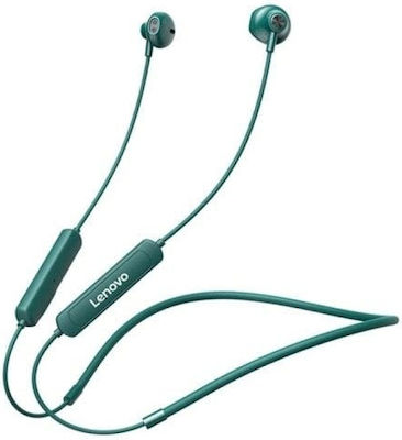 Lenovo SH1 In-ear Bluetooth Handsfree Ακουστικά με Αντοχή στον Ιδρώτα και Θήκη Φόρτισης Πράσινα