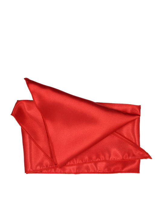 Satin Scarf Parade Triangle Red