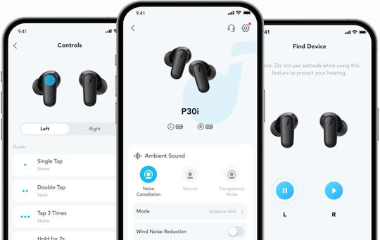 Soundcore by Anker P30i In-ear Bluetooth Handsfree Earphones with Sweat Resistance and Charging Case Green